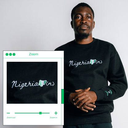 Nigeria(n) Sweatshirt