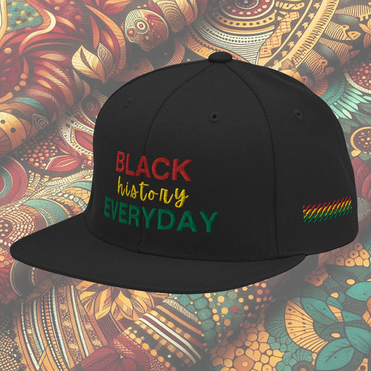 "Black History Everyday" Snapback