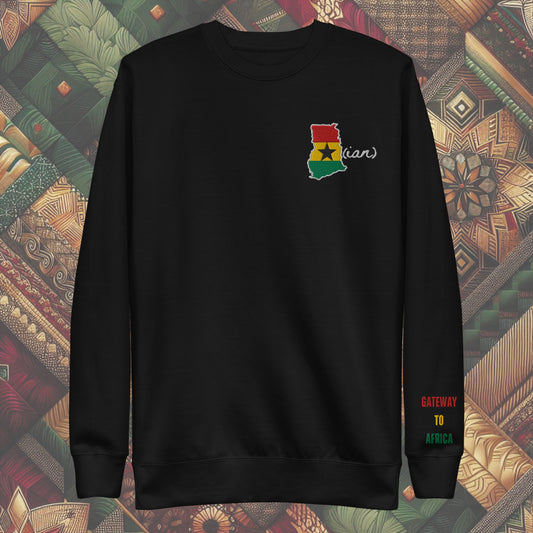 Ghana(ian) Flag Sweatshirt