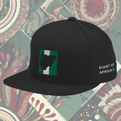 Nigeria, Nigeria Flag, Nigerian Flag, Nigerian Flag Hat, Nigeria Flag Hat, Snapback, Nigerian Flag Snapback, Nigeria Flag Snapback