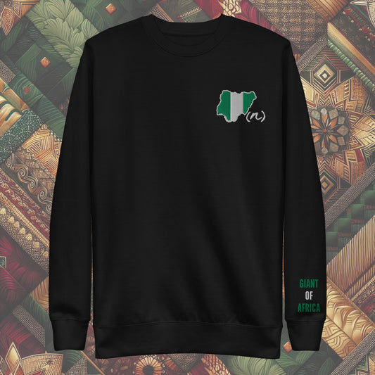 Nigeria(n) Flag Sweatshirt