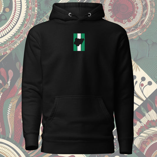 Nigeria, Nigeria Flag, Nigerian Flag, Nigerian Flag Hoodie, Nigeria Flag Hoodie